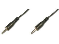 DIGITUS Audio connection stereo 3.5mm M/M 1.5m black (AK-510100-015-S) | Фото 2