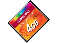 TRANSCEND Compact Flash 4GB (133X) | Фото 1