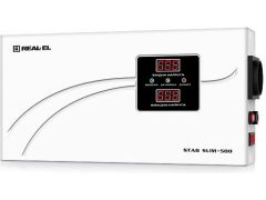 REAL-EL STAB SLIM-500, White | Фото 1