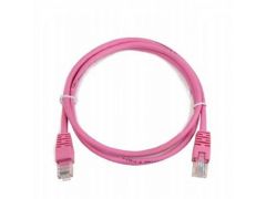 Cablexpert литой, 50u "штекер с защелкой, 0.5 м, розовый (PP12-0.5M/RO) | Фото 2