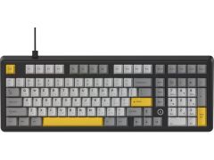 Ajazz AK980 MAX Magnetic Switch USB UA Black/Grey/Yellow (AK980-MAX-M-BGY) | Фото 1