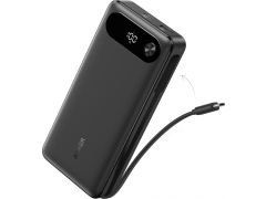 ANKER PowerCore - 20000 mAh 87W PD Built-In USB-C Cable (Чорний) | Фото 1