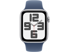Умные часы Apple Watch SE 2024 GPS 44mm Silver Aluminium Case with Denim Sport Band - M/L | Фото 2