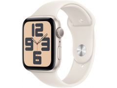 APPLE Watch SE 2 2024 GPS 40mm Starlight Aluminium Case with Starlight SB S/M MXEF3QH/A | Фото 1
