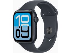 Apple Watch SE 3 GPS 44mm Midnight Aluminium Case with Midnight Sport Band - S/M | Фото 1