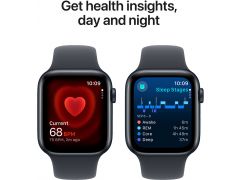 Умные часы Apple Watch SE GPS 44mm Midnight Aluminium Case with Midnight Sport Band - S/M(MXEJ3QH/A) | Фото 3