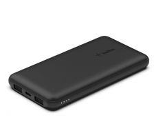 Аккумулятор Belkin 10000mAh, USB-C, 2*USB-A, 3A max, 6" USB-A to USB-C cable, Black | Фото 2