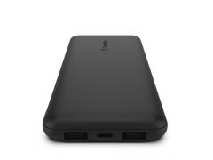 Аккумулятор Belkin 10000mAh, USB-C, 2*USB-A, 3A max, 6" USB-A to USB-C cable, Black | Фото 3