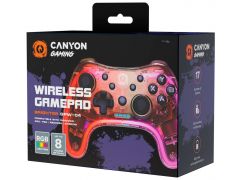 Геймпад CANYON Brighter GPW-04 Wireless RGB 5in1 PS4/Xbox360 Crystal (CND-GPW04) | Фото 2