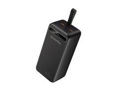Аккумулятор ColorWay 40 000 mAh Powerful (USB QC3.0 + USB-C Power Delivery 65W) Black | Фото 1