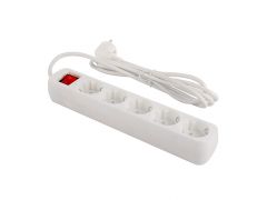 COLORWAY 5 розетки/2M White | Фото 2
