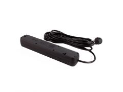 COLORWAY 5 розетки/5M Black | Фото 3