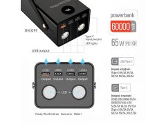 COLORWAY УМБ 60 000 mAh Powerful (USB QC3.0 + USB-C Power Delivery 65W) Black | Фото 2