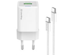 GaN Mini 20W PD Port PPS USB (Type-C PD + USB QC4.0) cable Type-C | Фото 3