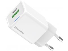 ColorWay GaN Mini 35W PD Port PPS USB-C біле | Фото 3