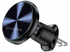 COLORWAY MagSafe 360° Air Vent-2 15W Black | Фото 1