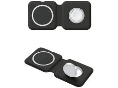 Мережевий зарядний пристрій ColorWay MagSafe Duo Charger 15W for iPhone (Black) (CW-CHW32Q-BK) | Фото 2