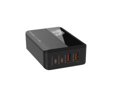 COLORWAY Power Delivery GaN (2USB-A+2USB TYPE-C) (100W) чорний | Фото 2