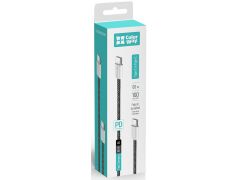 COLORWAY Type-C - Type-C (braided cotton) (PD Fast Charging 60W) 3.0А 1м чорний | Фото 1