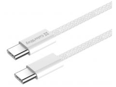 COLORWAY Type-C - Type-C (braided cotton) (PD Fast Charging 60W) 3.0А 1м сірий | Фото 3