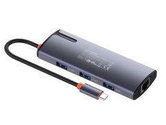 COLORWAY USB-C 6-в-1 Type C PD 100W/USB3.0х3/USB2.0/RJ45 | Фото 1