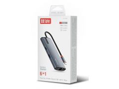 COLORWAY USB-C 6-в-1 Type C PD 100W/USB3.0х3/USB2.0/RJ45 | Фото 2