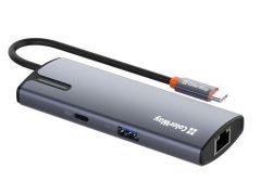 COLORWAY USB-C 6-в-1 Type C PD 100W/USB3.0х3/USB2.0/RJ45 | Фото 3