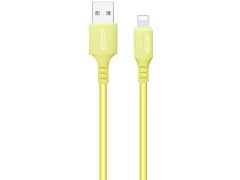 COLORWAY USB - Apple Lightning (soft silicone) 2.4а 1м жовтий | Фото 3