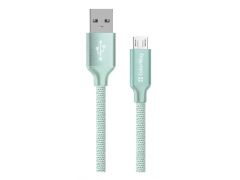 COLORWAY USB - MicroUSB 2.4А 2м мятний(CW-CBUM009-MT) | Фото 1