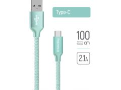 COLORWAY USB - Type-C 2.1А 1м мятний | Фото 3