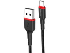COLORWAY USB - Type-C (PVC - red head) 2.4А 1м чорний | Фото 2