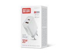 COLORWAY Power Delivery Port PPS USB Type-C (30W) біле | Фото 1