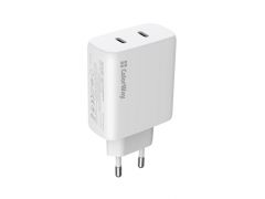 COLORWAY GaN Mini 50W PD Port PPS USB (Type-C PD 30W + Type-C PD 20W) біле | Фото 2