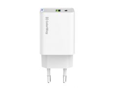 COLORWAY GaN Mini 45W PD Port PPS USB (Type-C PD + USB QC4.0) білий | Фото 3