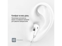 COLORWAY 3.5 mm Wired Earphone Sound Wave White | Фото 2