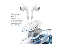 COLORWAY 3.5 mm Wired Earphone Sound Wave White | Фото 3