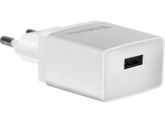 Мережевий зарядний пристрій Defender EPA-10 біла, 1хUSB, 5V / 2.1А | Фото 2