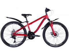 Велосипед Discovery 24" FLINT Хардтейл DD рама-13" червоний (матовий)(OPS-DIS-24-330)