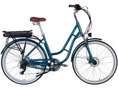Dorozhnik 28" AL eCORAL DD FR рама-19"500Вт темно-бірюз YS 767 2025(ELB-D-28-078)з електроприв | Фото 1
