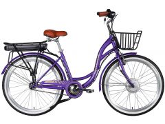 Dorozhnik eAQUAMARINE BH рама-17" 36B 13А*г 500Вт фіолетовий з кошиком 2026(ELB-D-26-295) | Фото 1