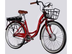 Dorozhnik eAQUAMARINE BH рама-17" 36B 13А*г 500Вт бордовий YS 2476 з кошиком 2026(ELB-D-26-315) | Фото 2