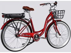 Dorozhnik eAQUAMARINE BH рама-17" 36B 13А*г 500Вт бордовий YS 2476 з кошиком 2026(ELB-D-26-315) | Фото 3