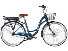 Dorozhnik eAQUAMARINE BH рама-19" 36B 13А*г 500Вт темно-синій з кошиком 2026 (STK-D-28-633)