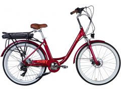 Dorozhnik eRUBY DD FR рама-17" 36B 13А*г 500Вт бордовий 2026(ELB-D-26-301) | Фото 1