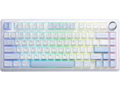 AULA F75 Gasket Greywood V3 switch Hot-Swap PBT Wireless/Bluetooth/USB Blue | Фото 1