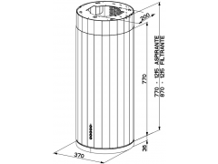 FABER Corinthia Isola Ev8+ Dg Matt/Concrete A37(110.0456.220) | Фото 2