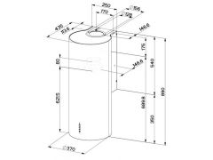 FABER Cylind I.Evo Plus Wh Gloss A37(335.0492.563) | Фото 2