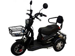 FORTE S1 чорний (60V/20A) + 5 акумуляторів 12V/20A