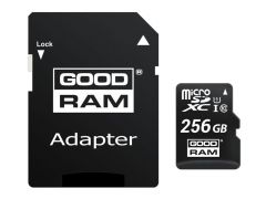 GOODRAM microSDHC 256GB Class 10 UHS I + adapter (M1AA-2560R12) | Фото 1
