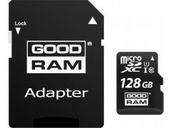 GOODRAM microSDXC 128GB UHS-I Class 10 + SD-adapter (M1AA-1280R12) | Фото 1